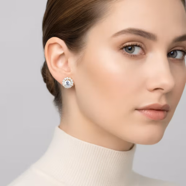 Convertible Halo Earrings