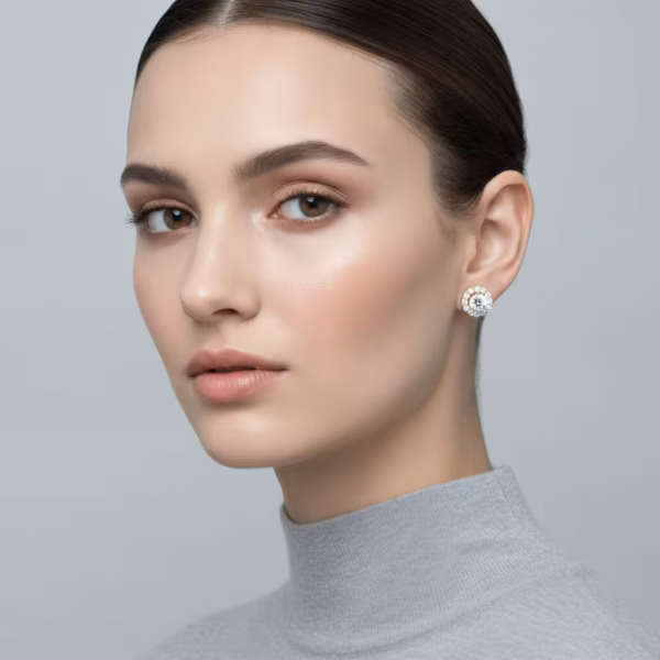 Convertible Halo Earrings