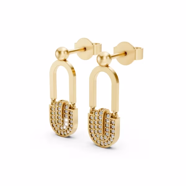 Crystal Drop Earrings