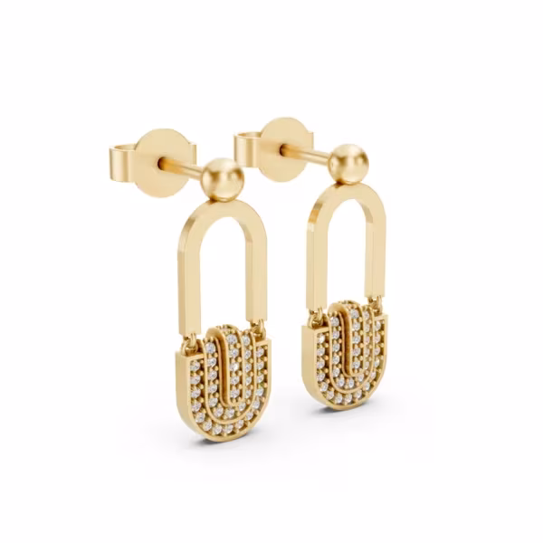 Crystal Drop Earrings