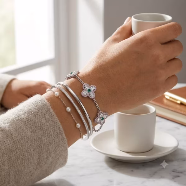 Flower Chain Bracelet