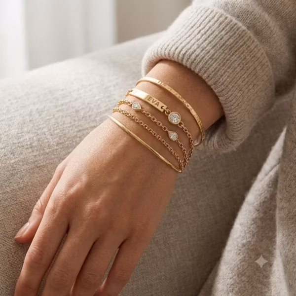 Engraved Name Bracelet
