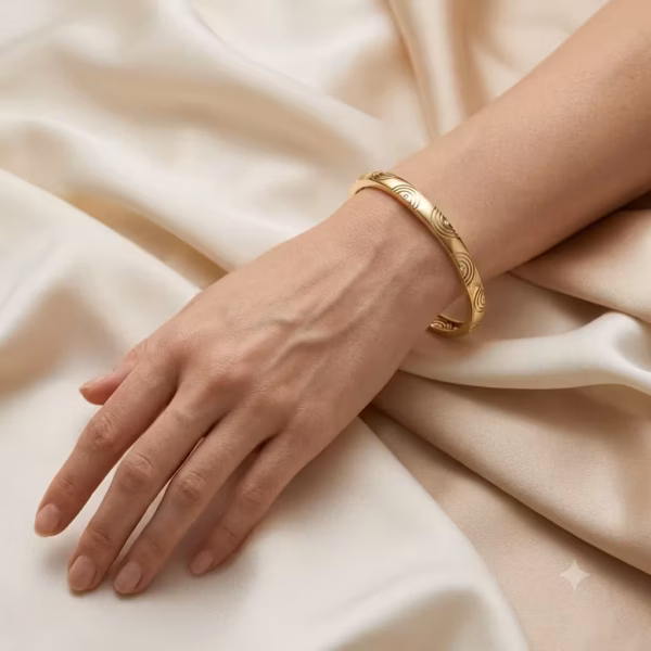 Engraved Arches Bracelet