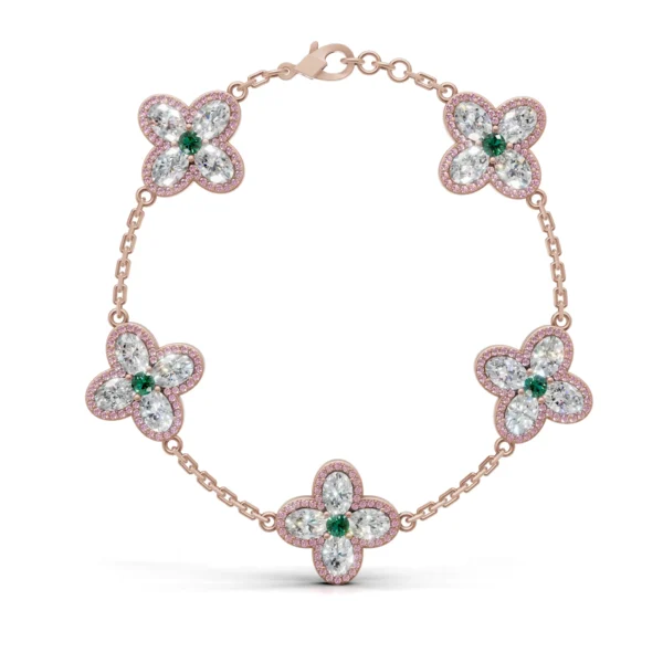 Flower Chain Bracelet