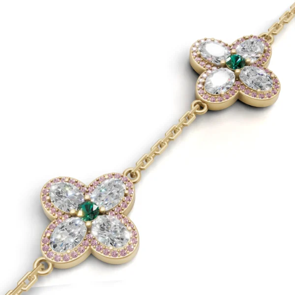 Flower Chain Bracelet