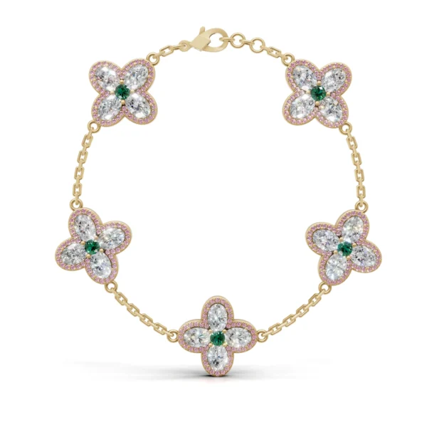 Flower Chain Bracelet