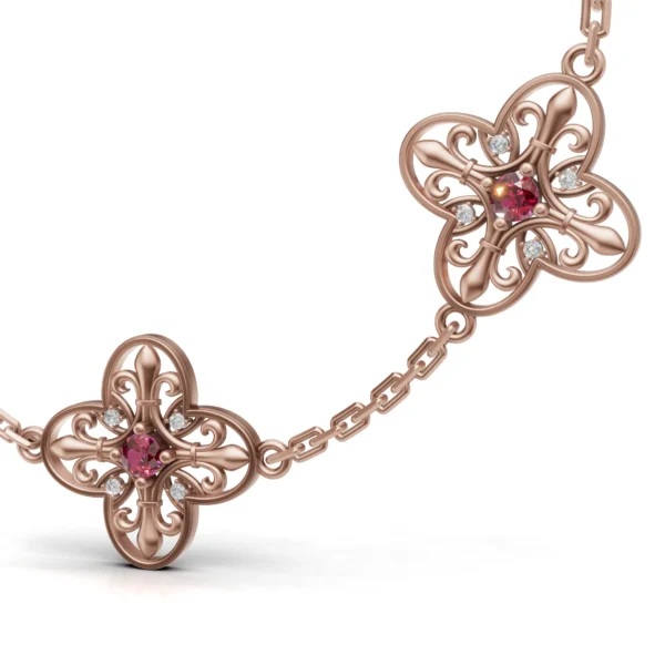 Filigree Flower Bracelet