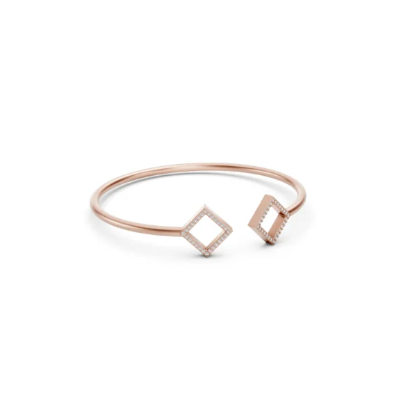 Square Cuff Bracelet