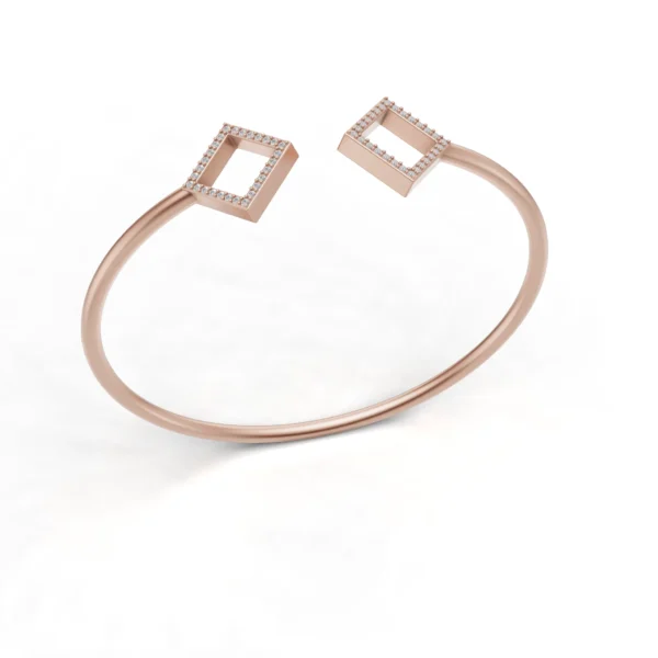 Square Cuff Bracelet