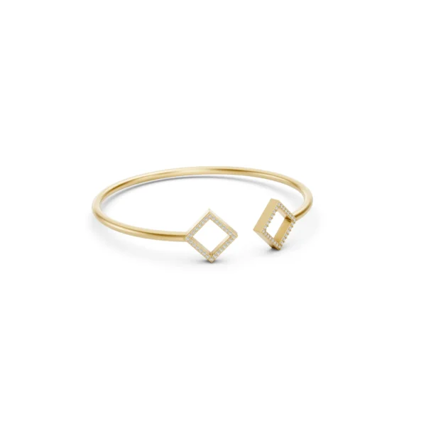Square Cuff Bracelet