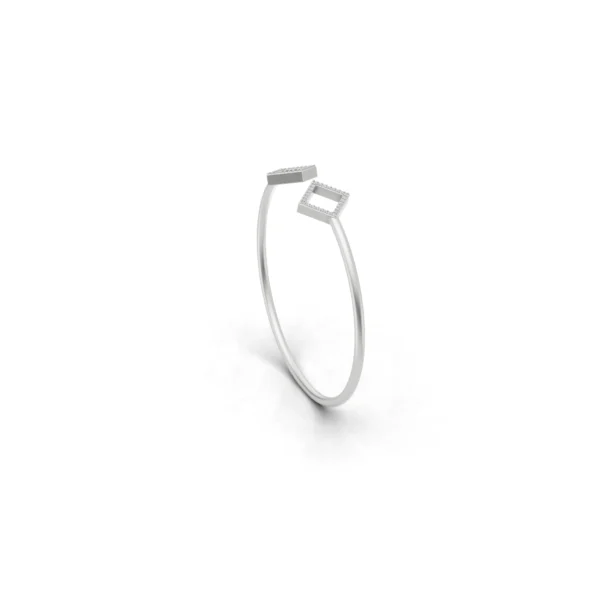 Square Cuff Bracelet