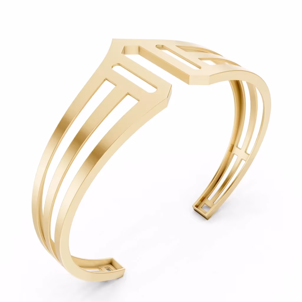 Chevron Cuff Bracelet