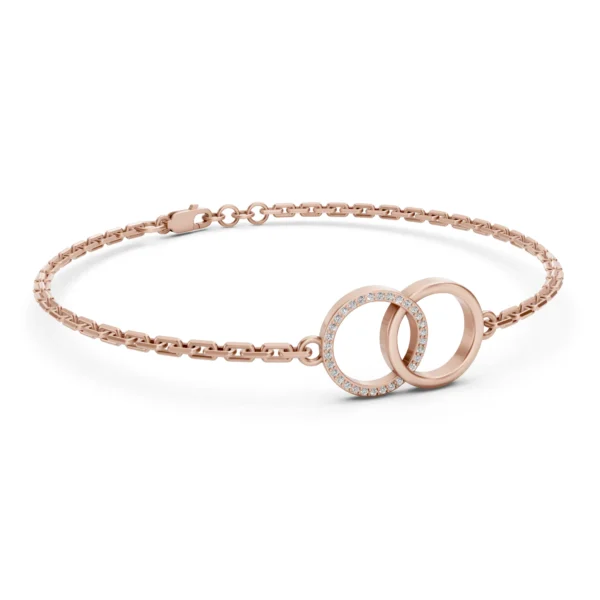 Interlocking Circle Bracelet