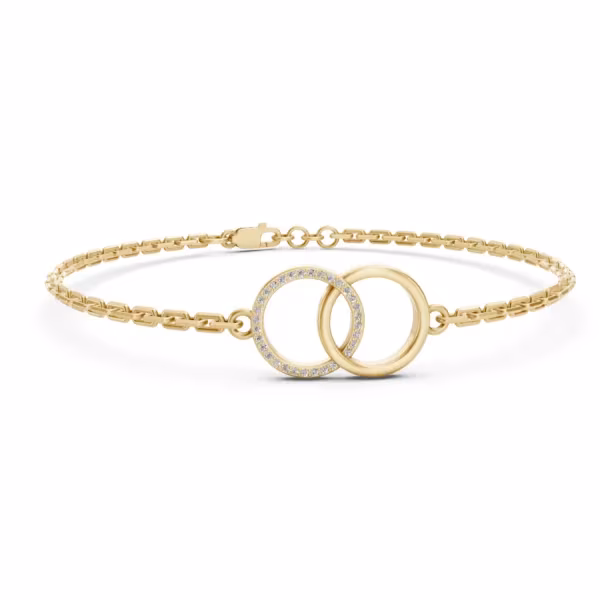 Interlocking Circle Bracelet