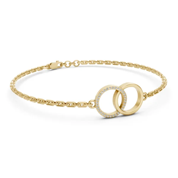 Interlocking Circle Bracelet