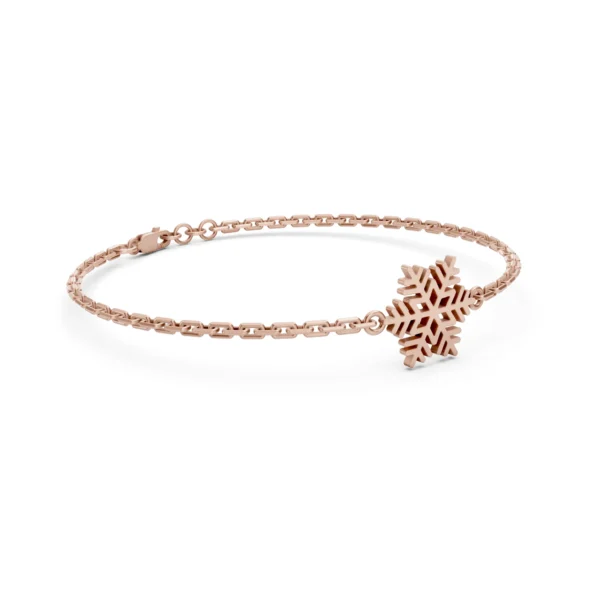Snowflake Chain Bracelet