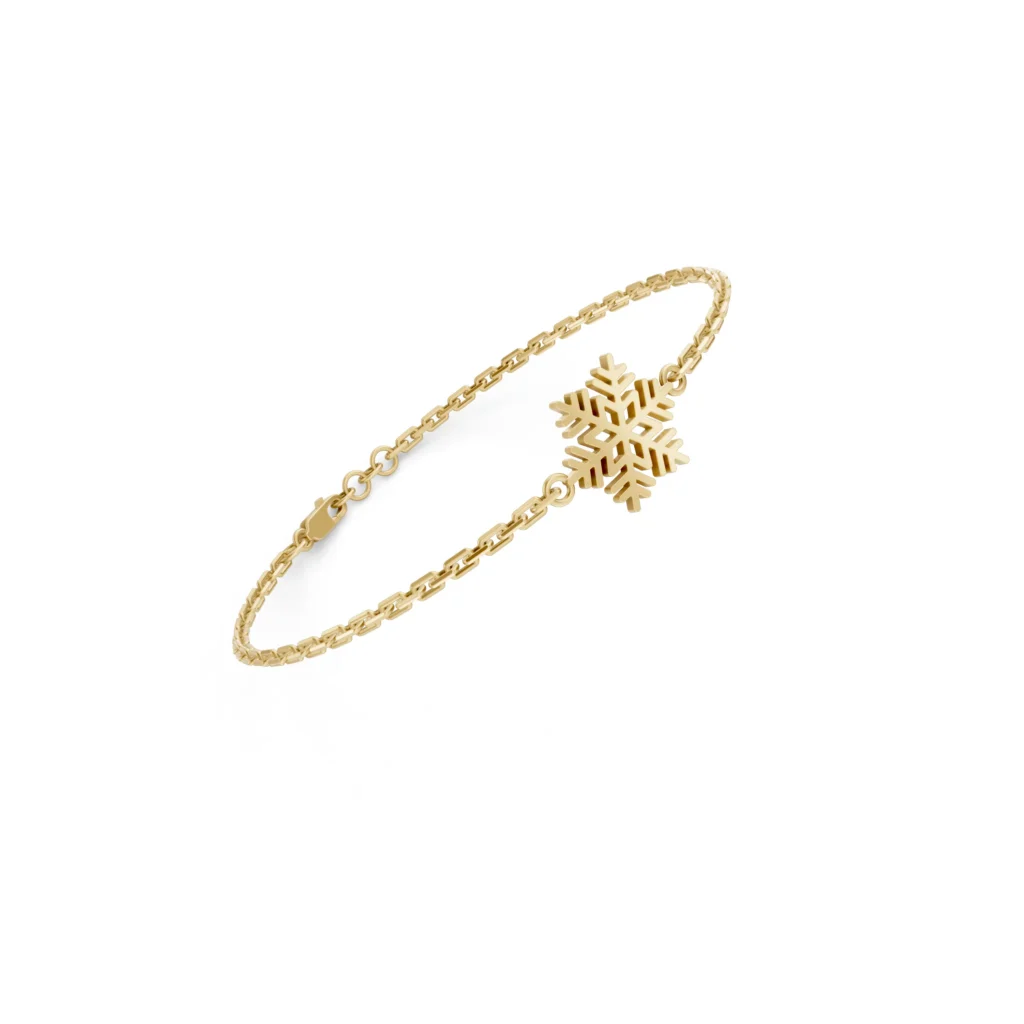 Snowflake Chain Bracelet