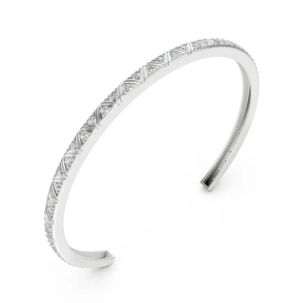 Geometric Wrap Bangle
