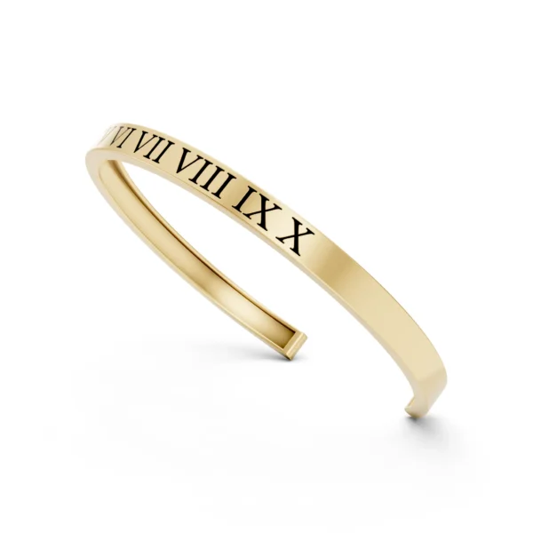 Roman Numeral Bracelet
