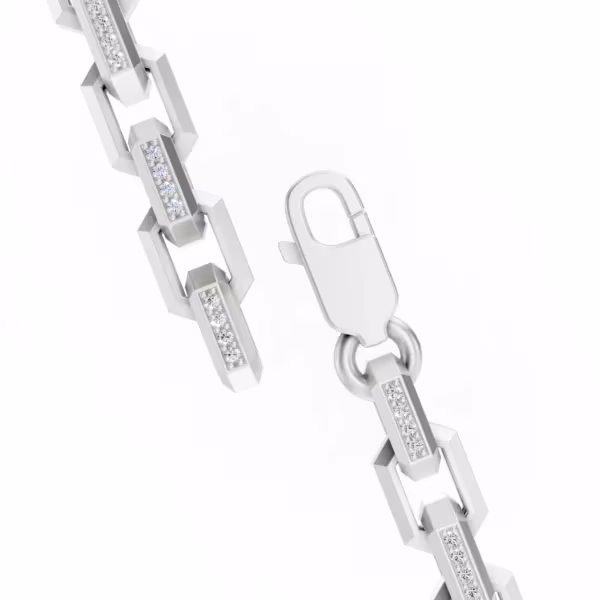 Hexagon Link Bracelet