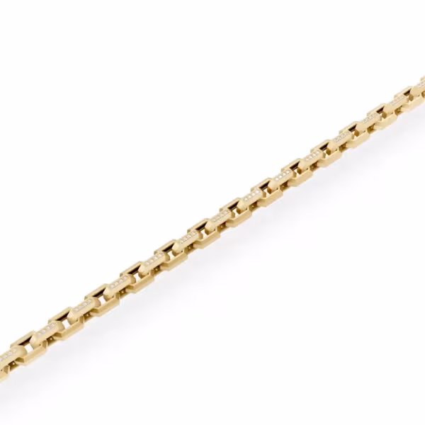 Hexagon Link Bracelet