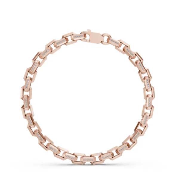 Hexagon Link Bracelet