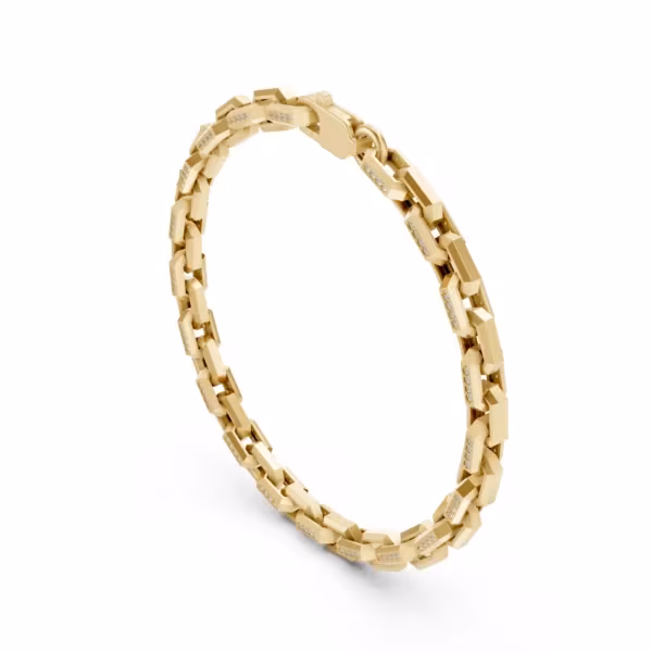 Hexagon Link Bracelet