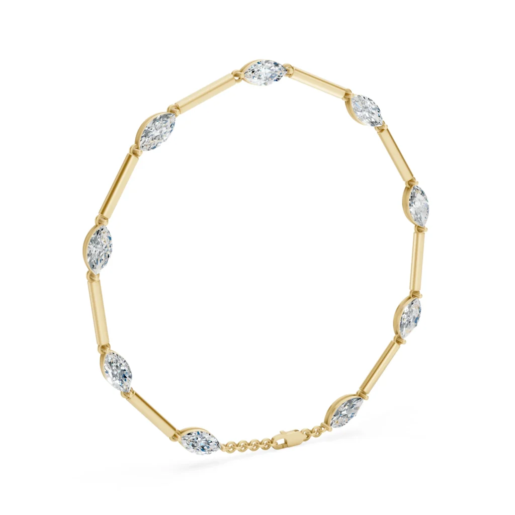 Marquise Cut Bracelet