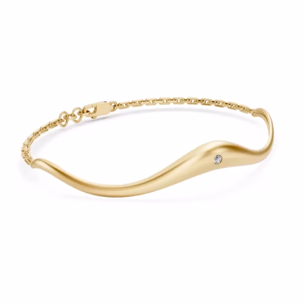 Modern Wave Bracelet