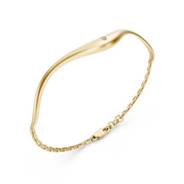 Modern Wave Bracelet