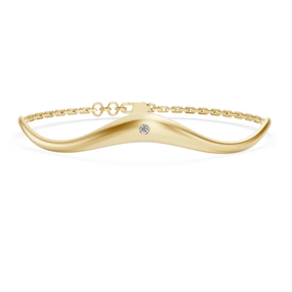 Modern Wave Bracelet