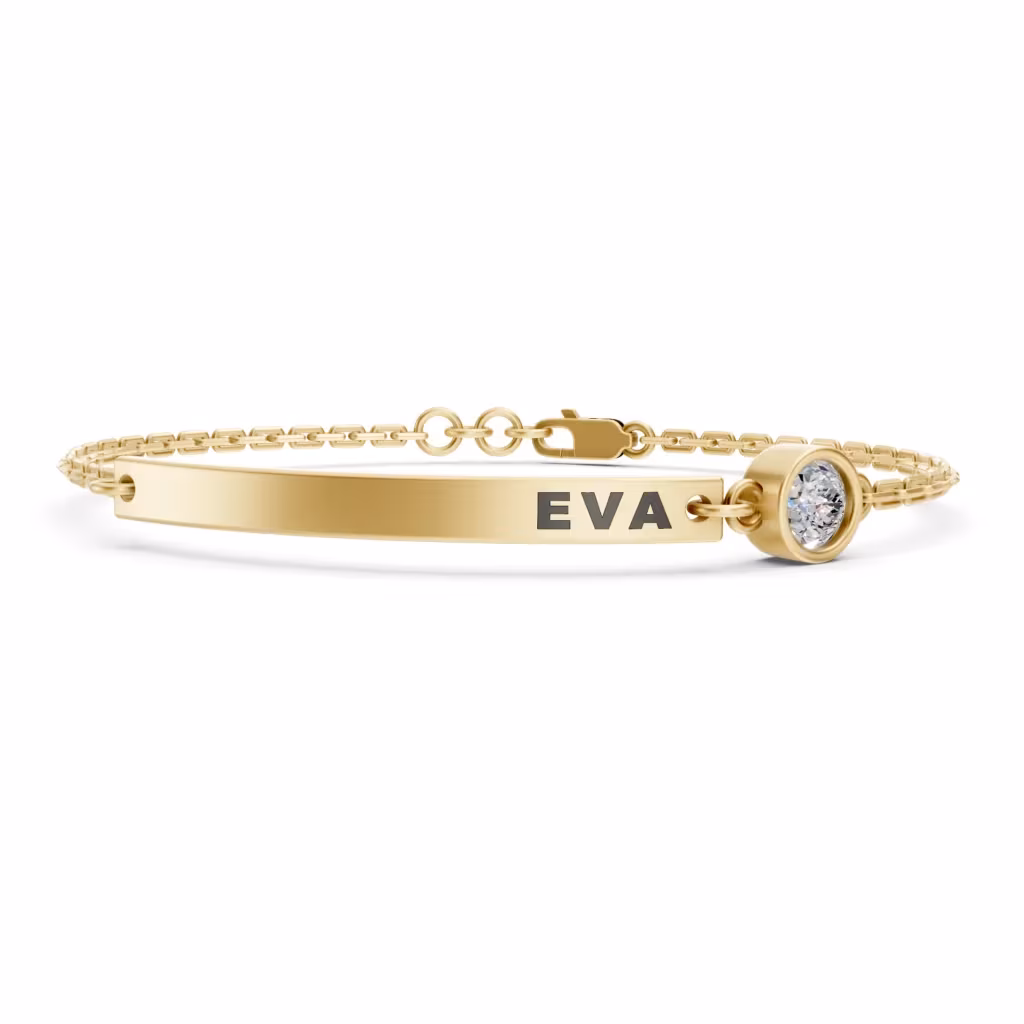 Engraved Name Bracelet