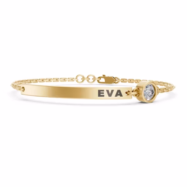 Engraved Name Bracelet