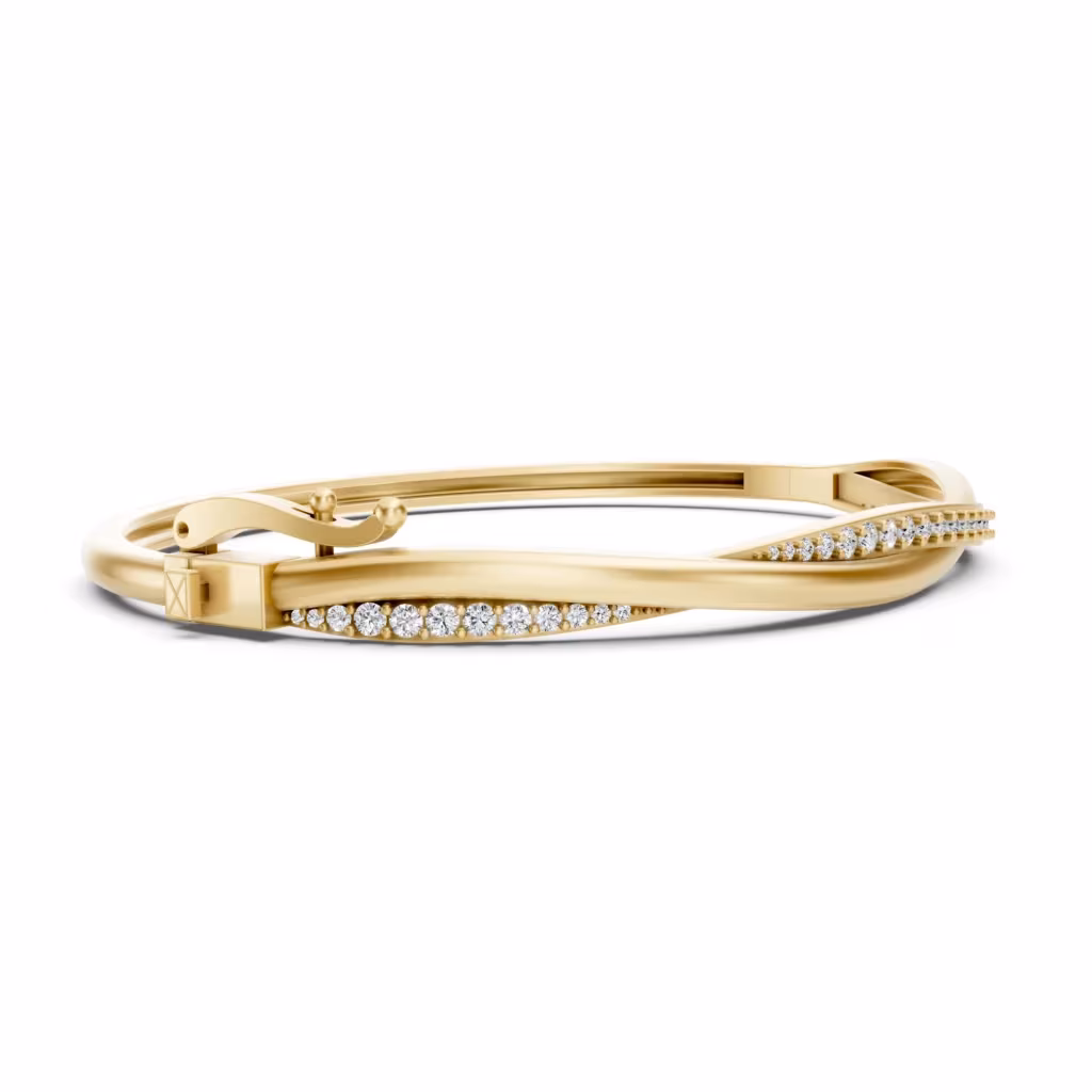 Twisted Bangle Bracelet