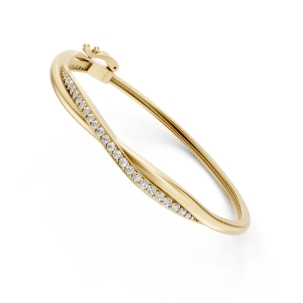 Twisted Bangle Bracelet