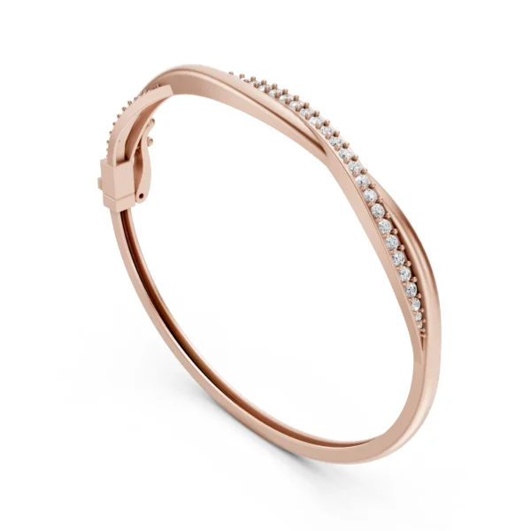 Twisted Bangle Bracelet