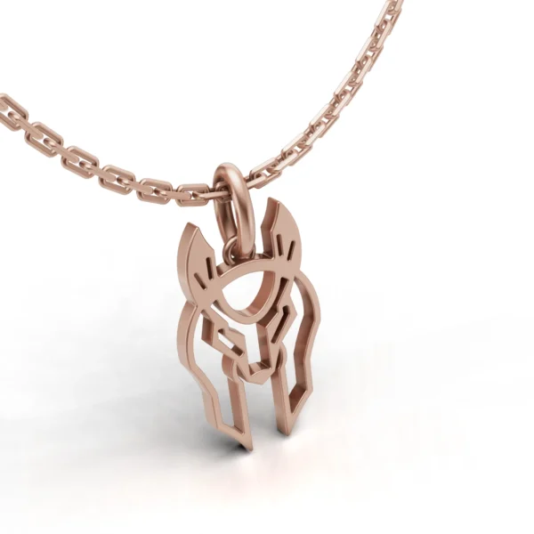 gold Anubis pendant