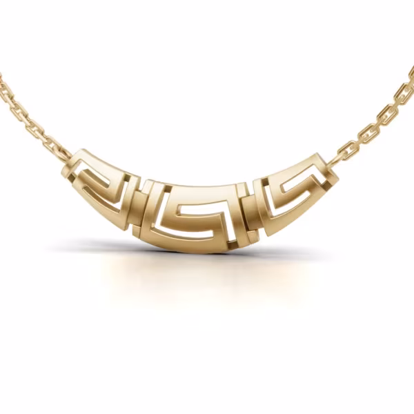 Greek Key Necklace