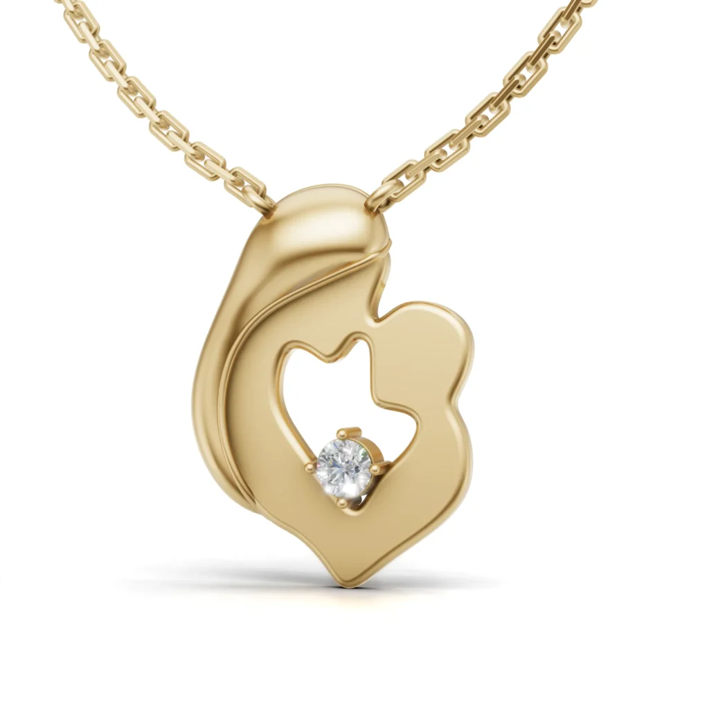 Motherhood Heart Pendant