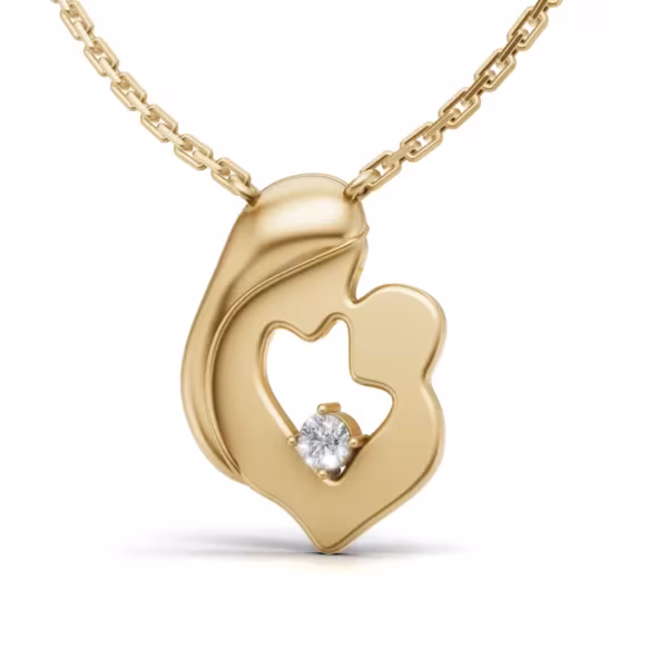 Motherhood Heart Pendant