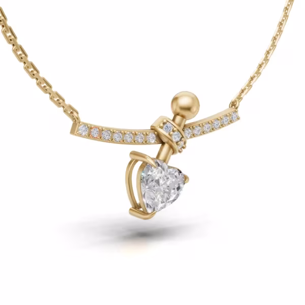 Heart Arrow Pendant