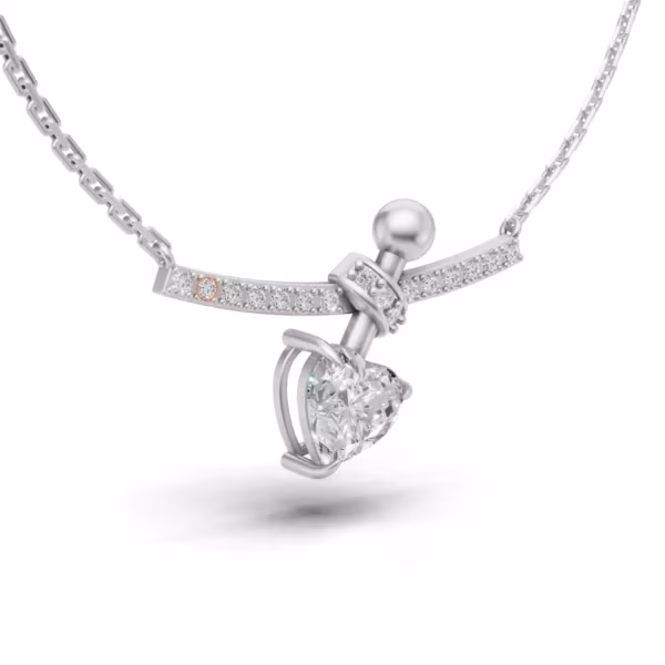 Heart Arrow Pendant