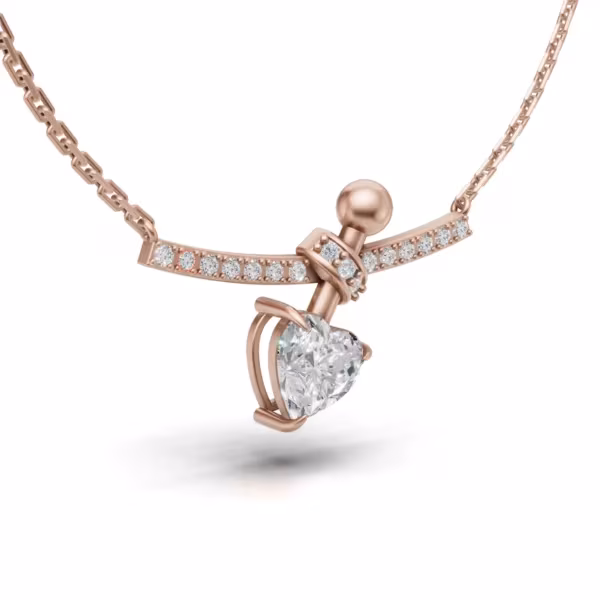 Heart Arrow Pendant