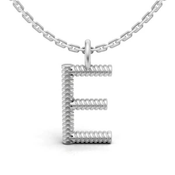 Personalized Textured Pendant