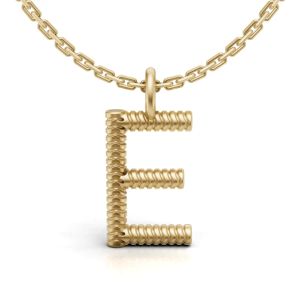 Personalized Textured Pendant