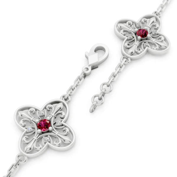 Filigree Flower Bracelet