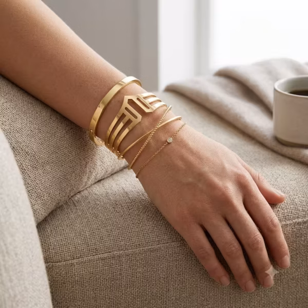Chevron Cuff Bracelet