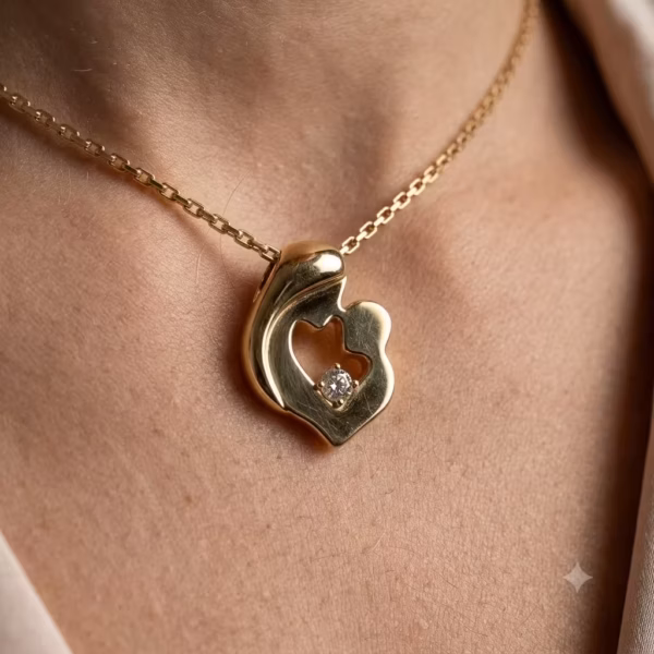 Motherhood Heart Pendant