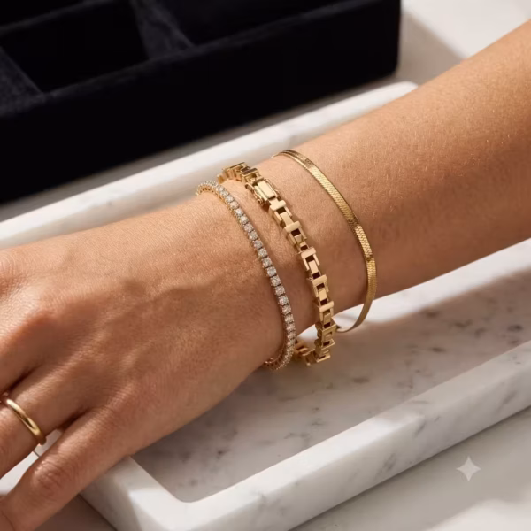 Square Chain Bracelet