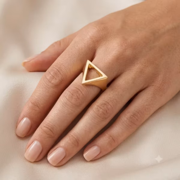 Modern Triangle Ring